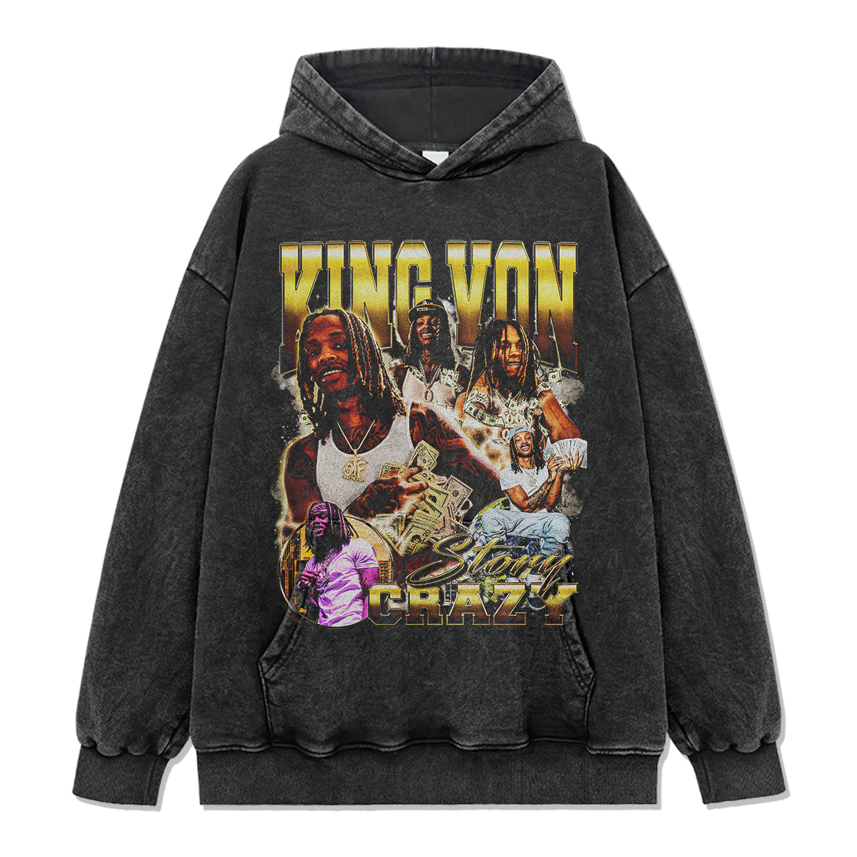 Story Crazy By Chris Brown Hoodie - view 2