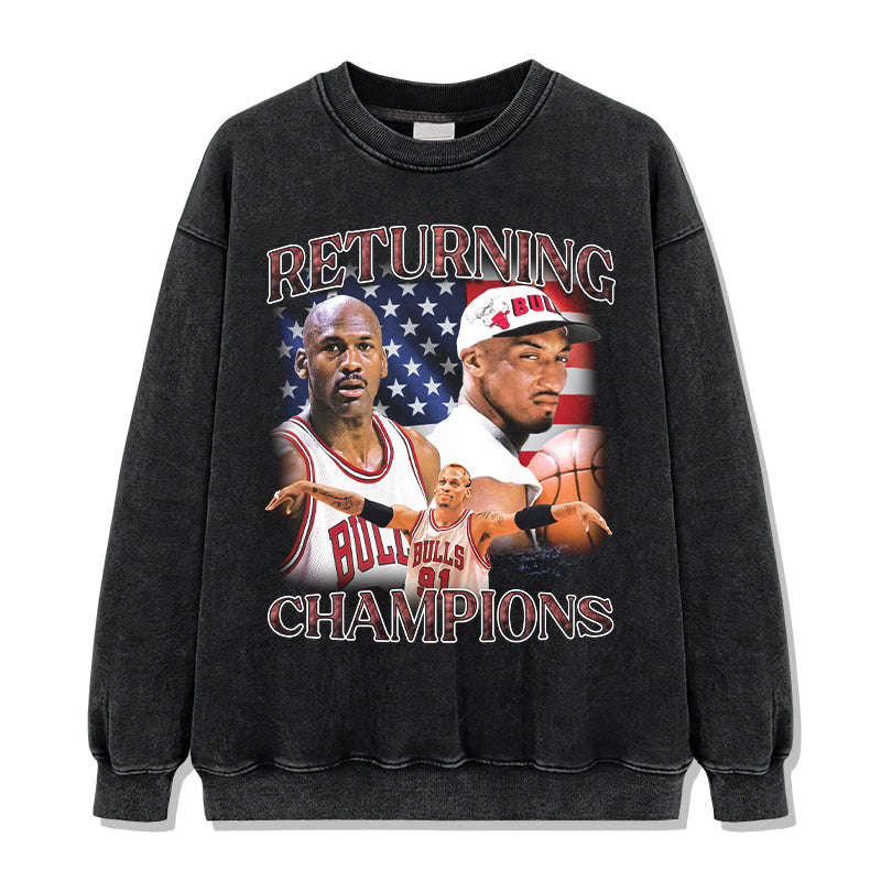 Scottie Pippen Sweatshirt NBA - view 2