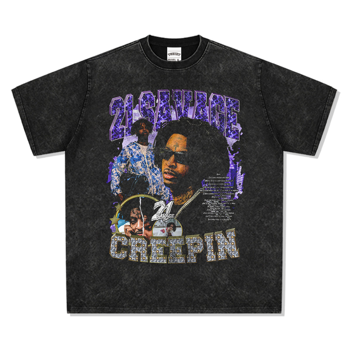 Creepin By 21 Savage Tee - view 3