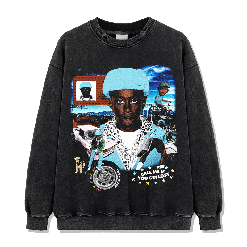 Tyler The Creator Jumbo Graphic “IYGL” Sweatshirt - view 2
