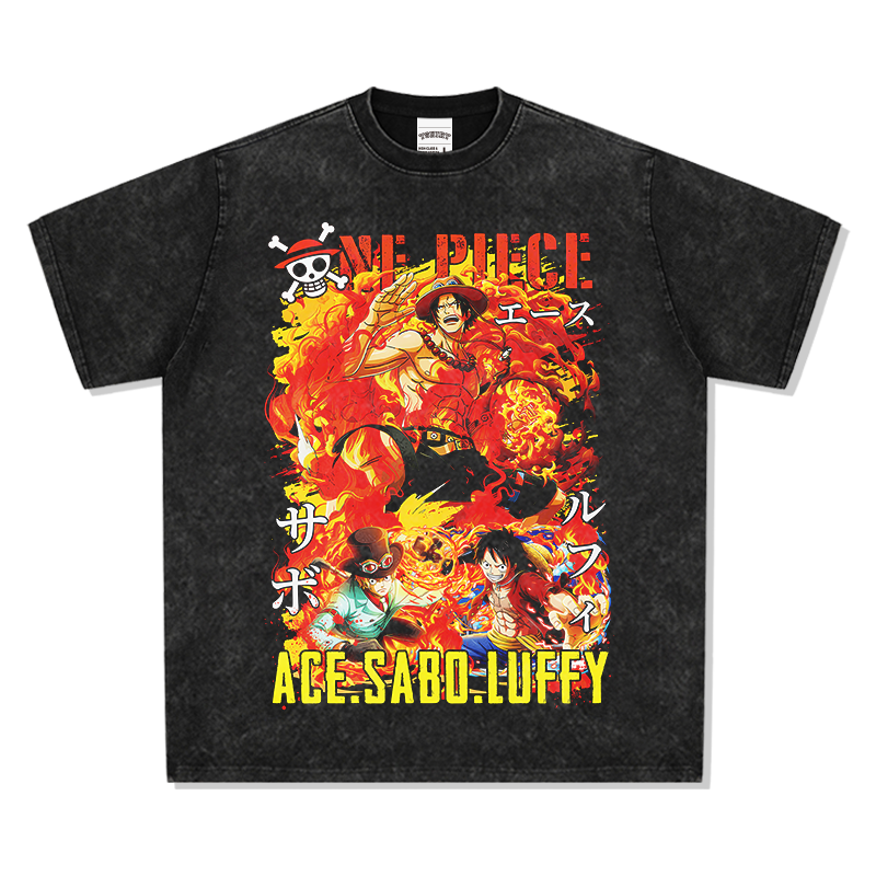 Ace Sabo Luffy One Piece "Anime" TEE - view 3