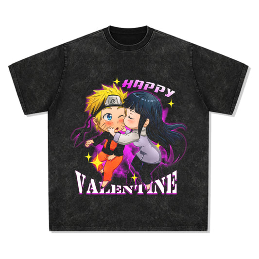 Naruto and Hinata Happy Valentine "Anime" TEE