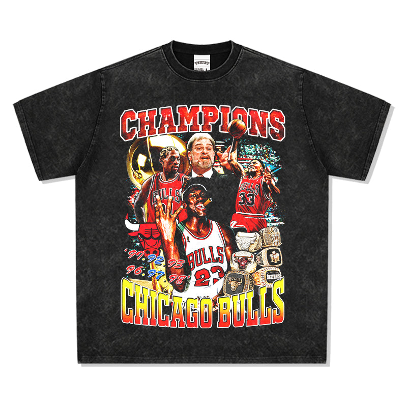 Champions Chicago Bulls TEE NBA - view 3