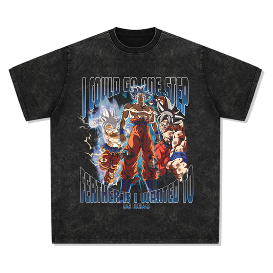 I could go one step farther if i wanted to-Goku "Anime" TEE