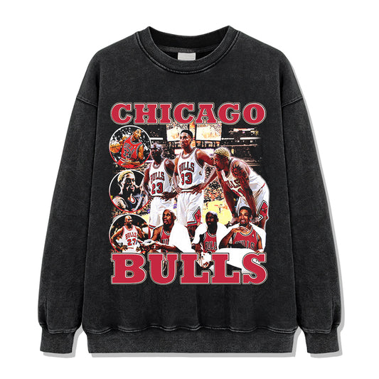 Chicago Bulls Sweatshirt NBA 2024