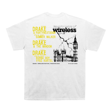 Drake "Wireless" Back Design TEE