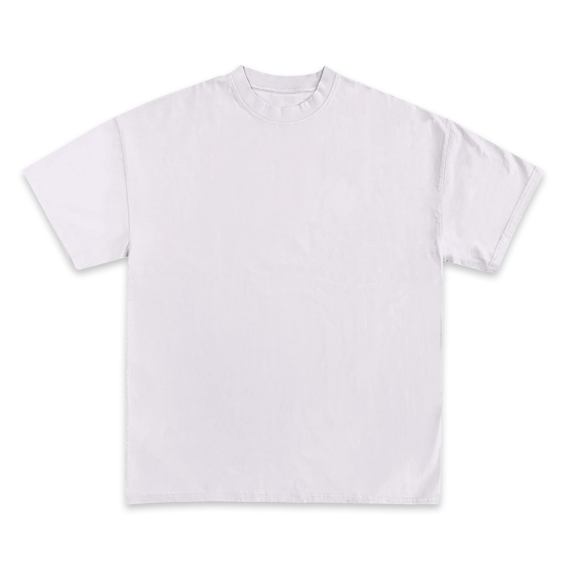 Custom Print Tee — White front