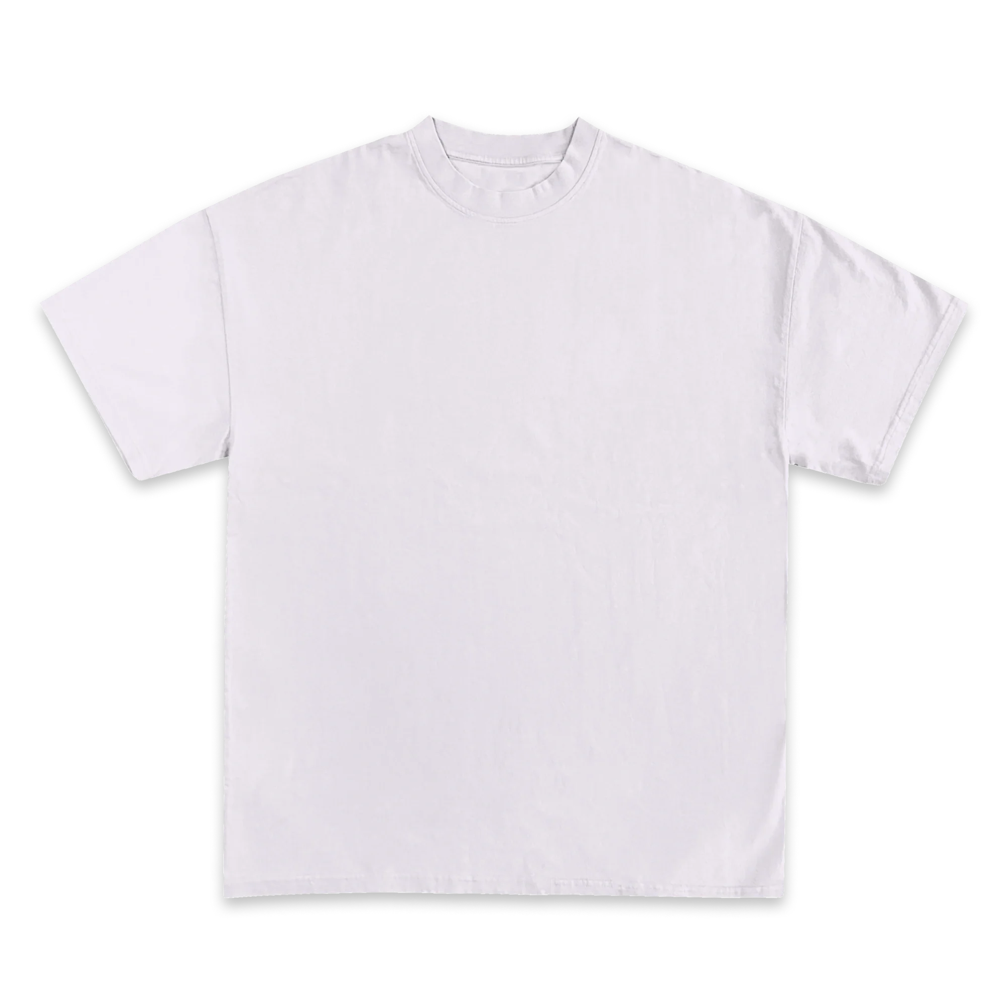 Custom Print Tee — White front