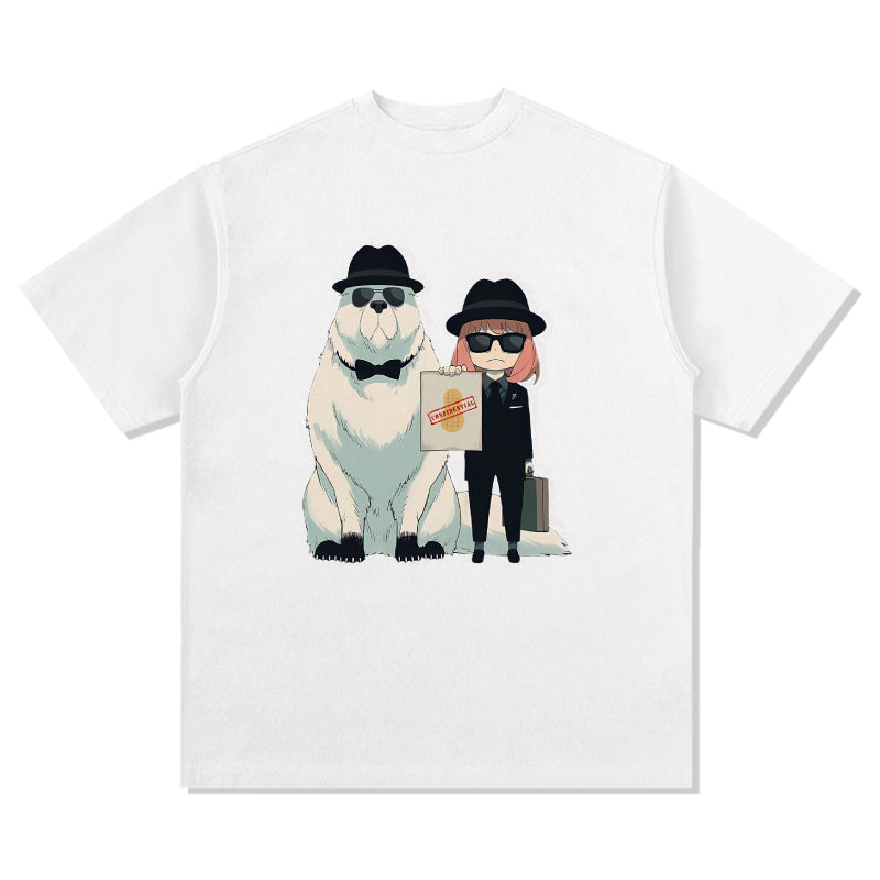 Anya Forger and Bond Forger Spy x Family "Anime" TEE - view 4