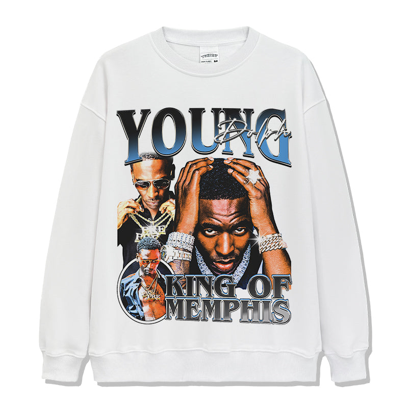 King Of Memphis By Young Dolph Sweatshirt