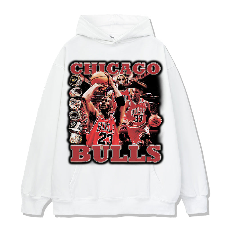 Chicago Bulls HOODIE NBA 2024 - view 3