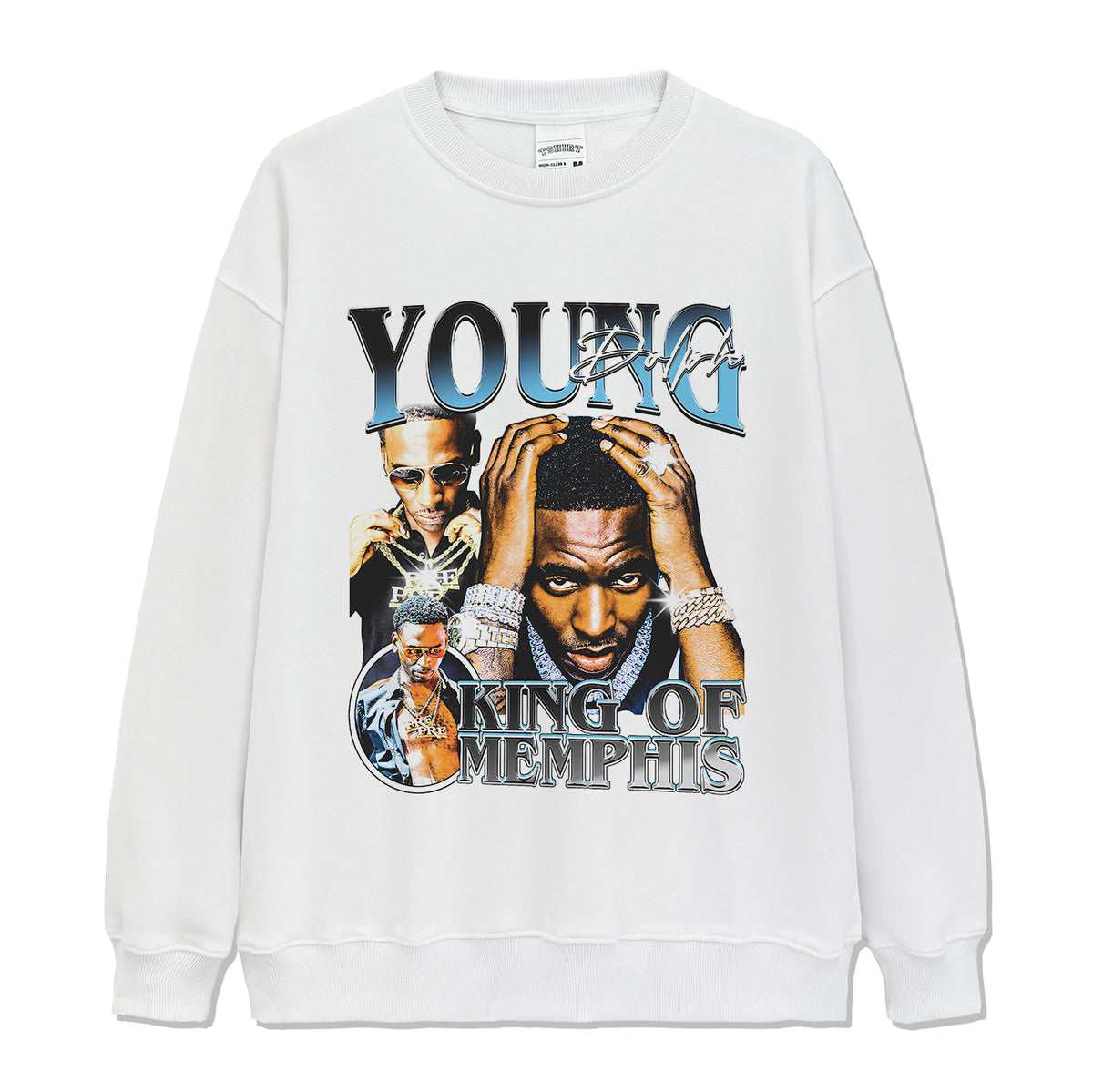 King Of Memphis By Young Dolph Sweatshirt - view 3