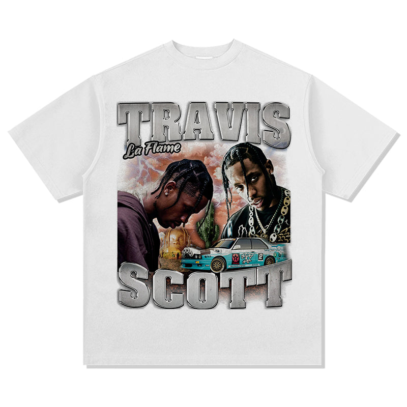 La Flame By Travis Scott TEE - view 4