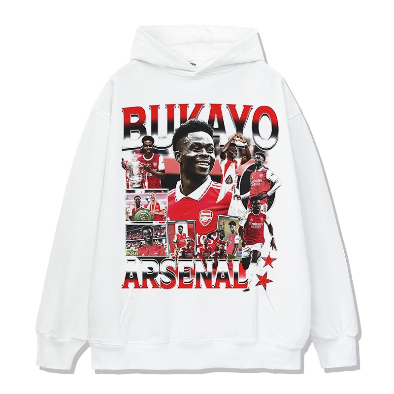 Arsenal By Bukayo Saka Hoodie - view 3
