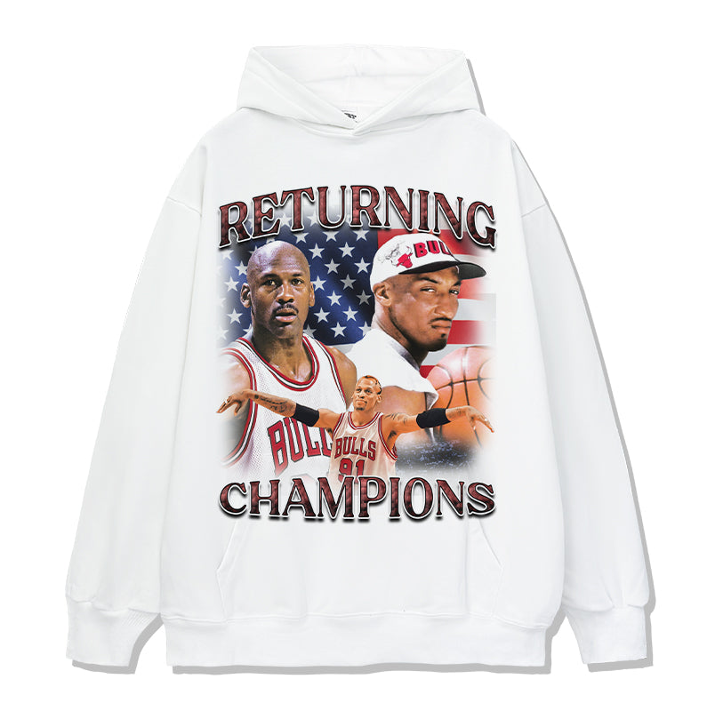 Scottie Pippen HOODIE NBA - view 3