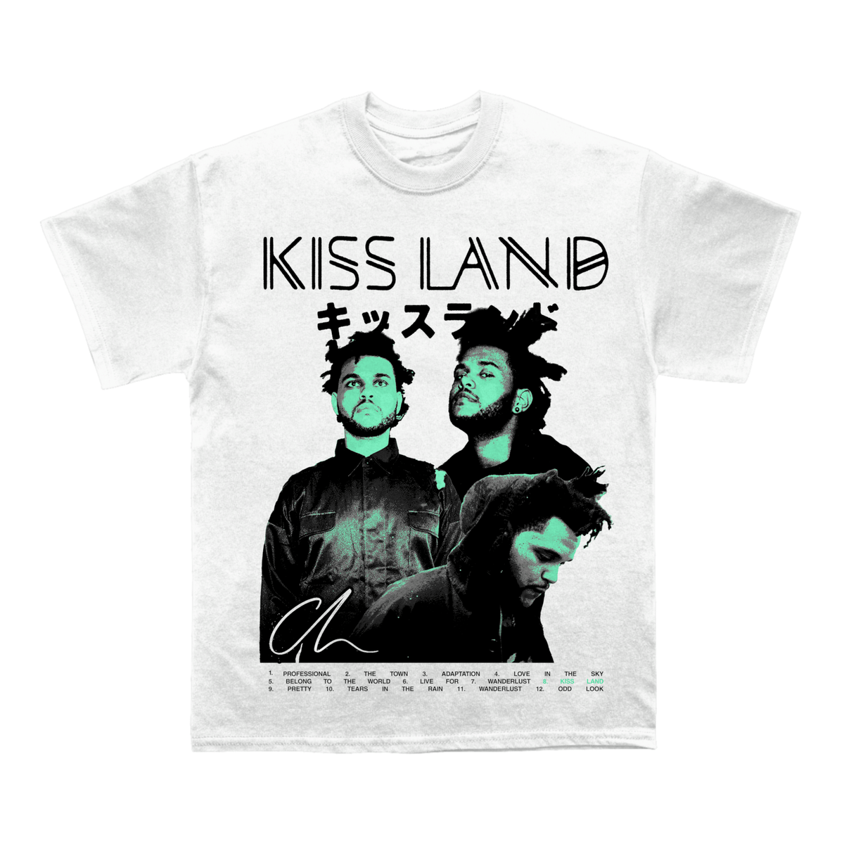 The Weeknd "Kissland" Album Back Design TEE - view 2