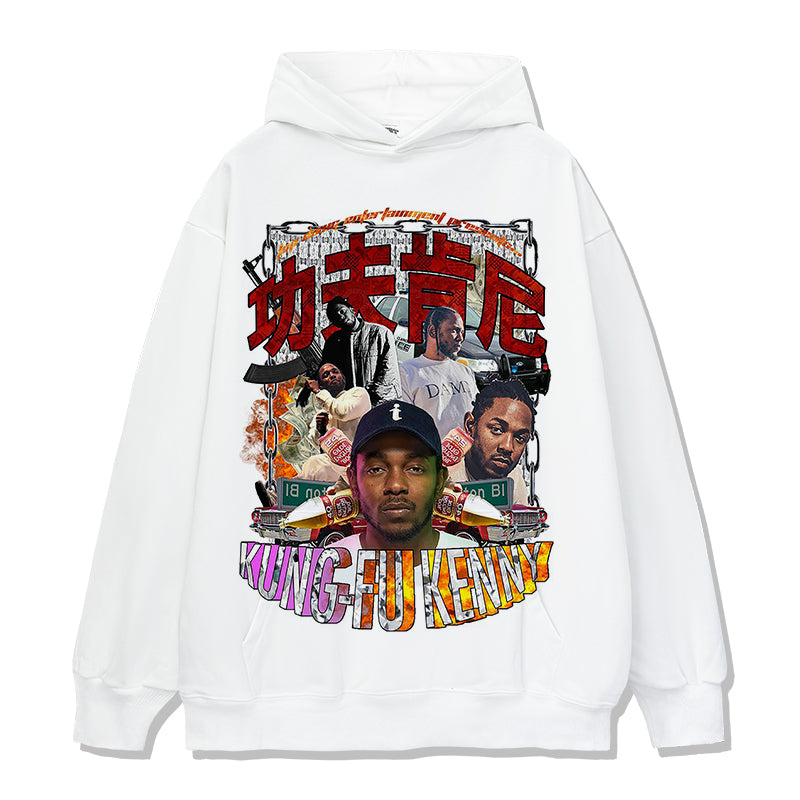 Kungfu Kenny By Kendrick Lamar Hoodie - view 3