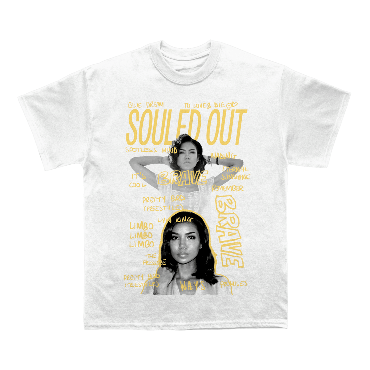 Jhene Aiko "Souled Out Sketchbook" TEE - view 2