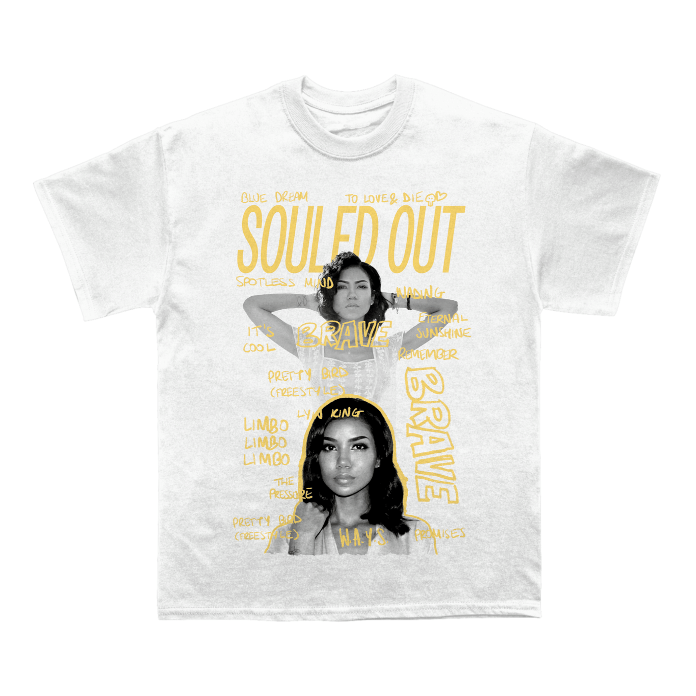 Jhene Aiko "Souled Out Sketchbook" TEE - view 2