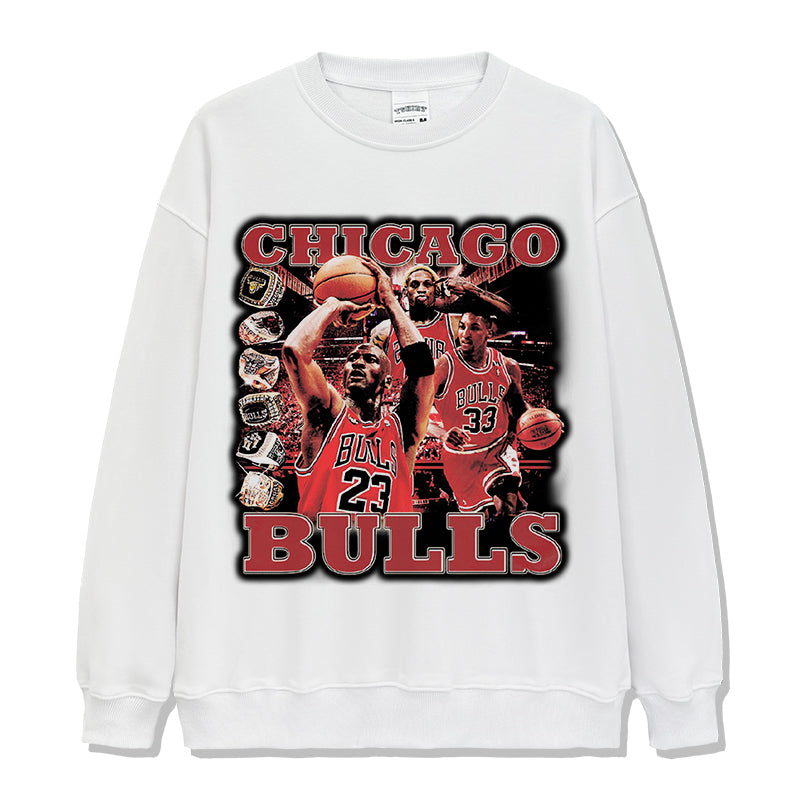 Chicago Bulls Sweatshirt NBA 2024 - view 3