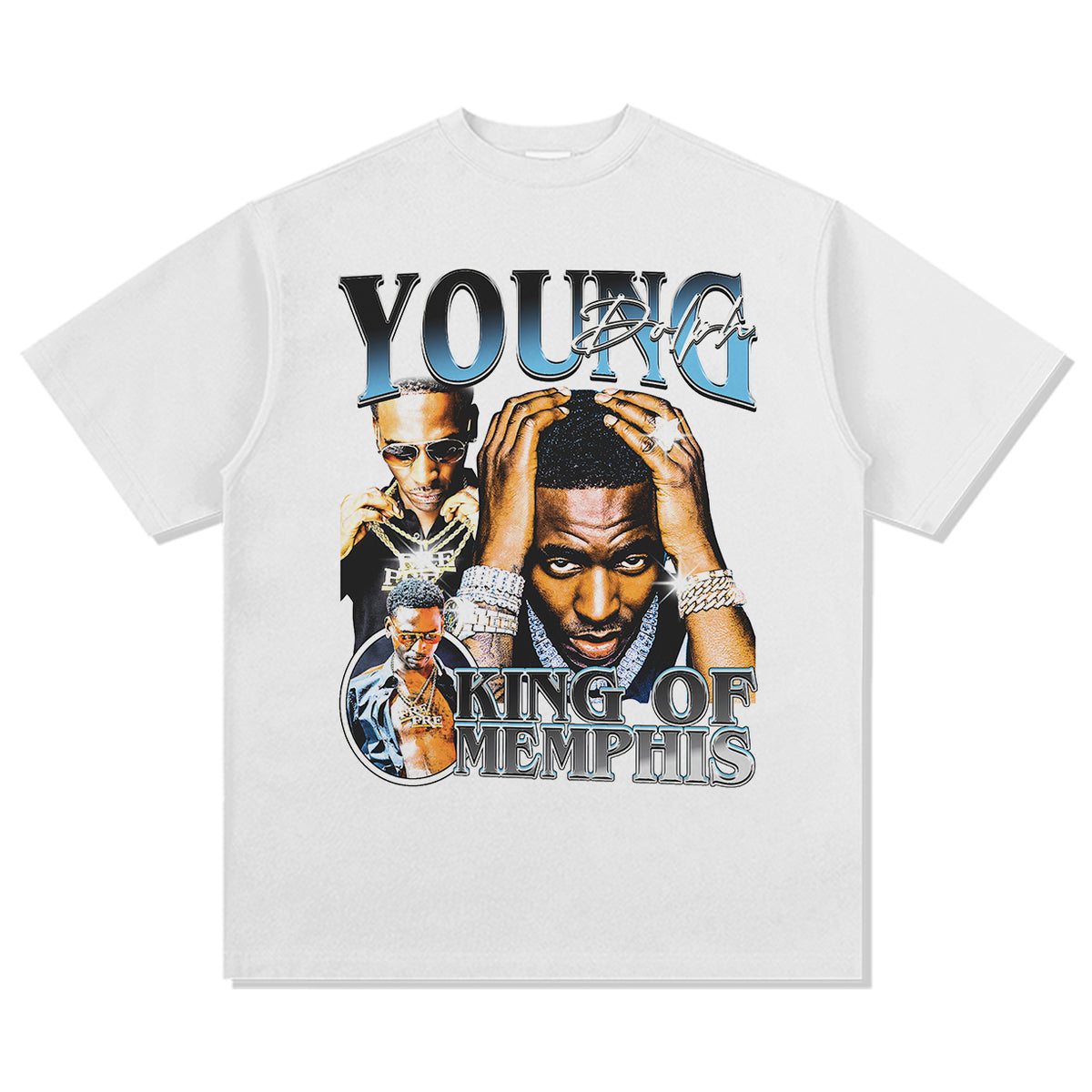 King Of Memphis By Young Dolph Tee - view 4