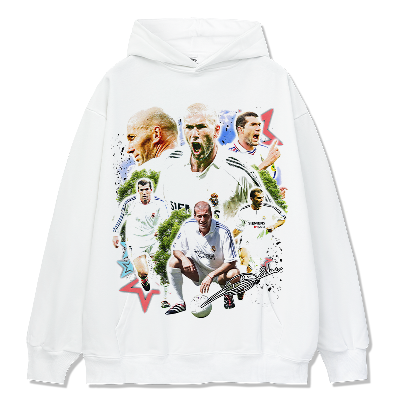 Zinedine Zidane "Signature"Hoodie - view 3