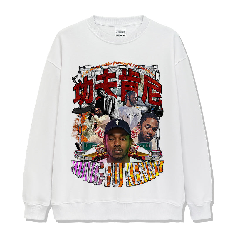 Kungfu Kenny By Kendrick Lamar Sweatshirt - view 3