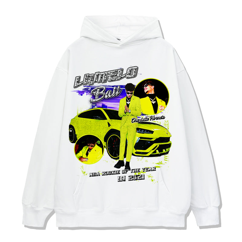 Lamelo ball HOODIE NBA - view 3