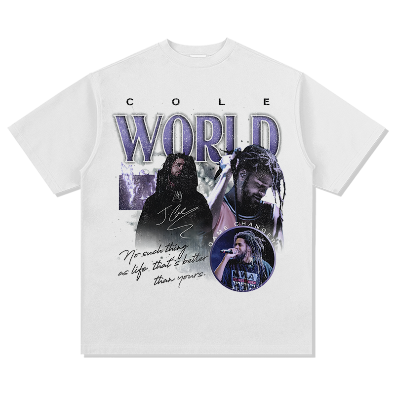 Cole World By J Cole  TEE - view 4