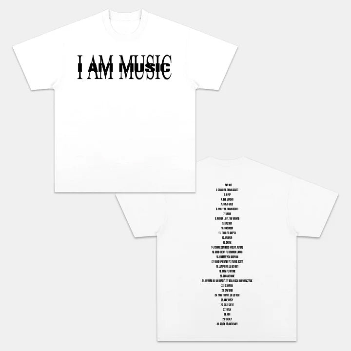 Playboi Carti “I AM MUSIC” Dual-Sided Graphic Tee - view 9