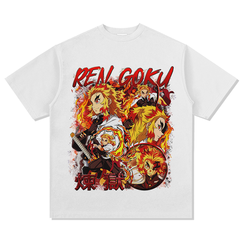 Kyōjurō Rengoku "Anime" TEE - view 4