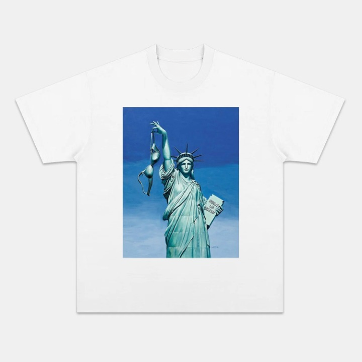 SEXY STATUE OF LIBERTY V2 TEE - view 2