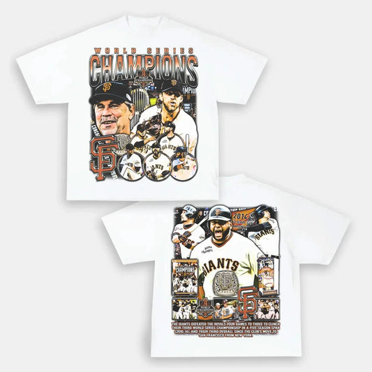 Giants Back Design TEE