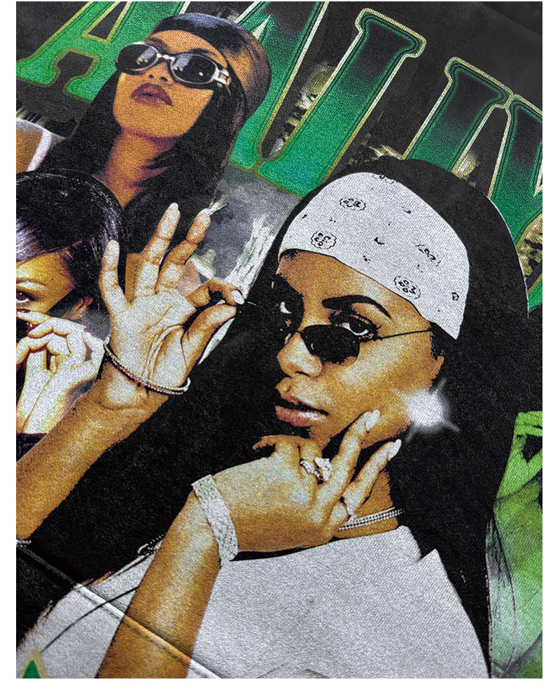 Queen Of R&b By Aaliyah Hoodie - view 4