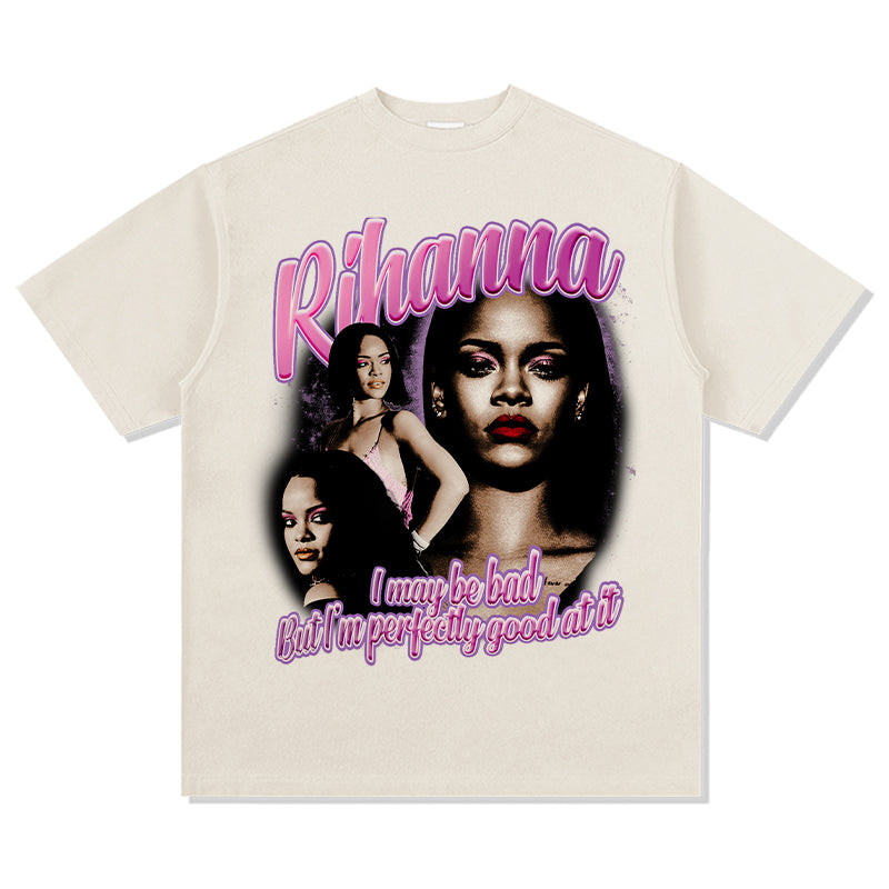 I may be bad but I'm perfectly good at it By Rihanna Tee - view 5