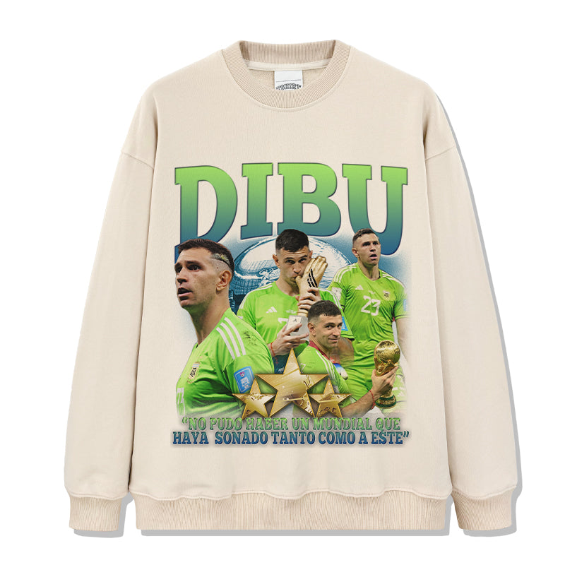 Dibu "No Pudo Haber Un MunDial Que Haya Sonado Tanto Como A Este" Emiliano Martínez Sweatshirt - view 4