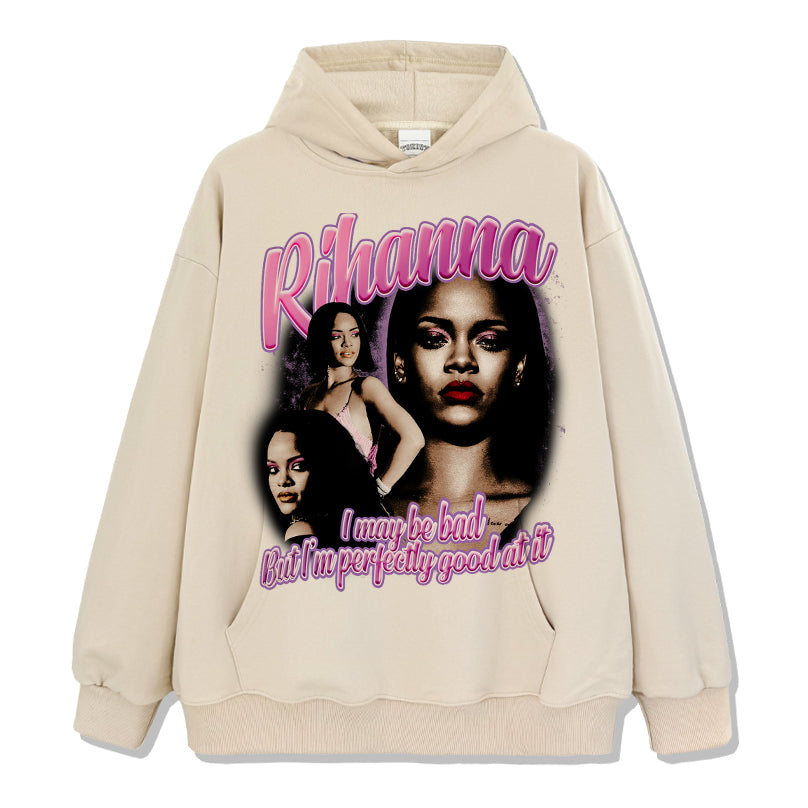 I may be bad but I'm perfectly good at it By Rihanna Hoodie - view 4