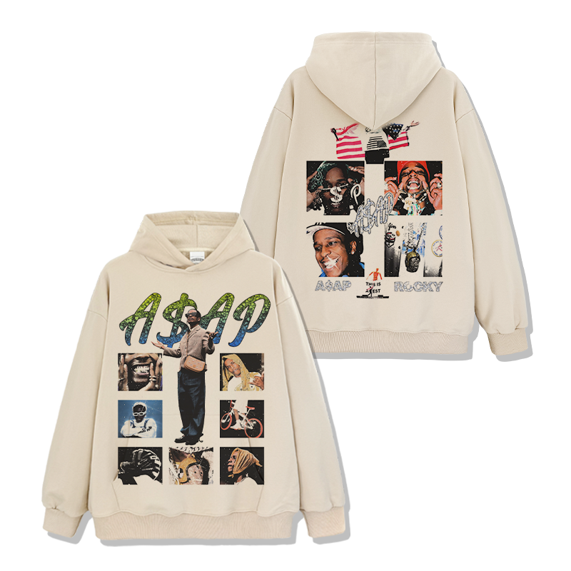 Asap Rocky Back Design Hoodie - view 3