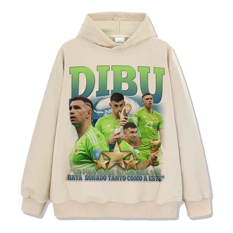 Dibu "No Pudo Haber Un MunDial Que Haya Sonado Tanto Como A Este" Emiliano Martínez Hoodie - view 4