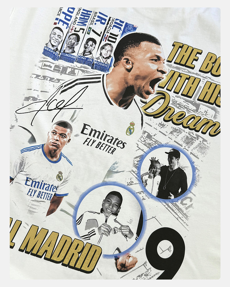 Kylian  Mbappé Real Madrid "Signature" TEE - view 6