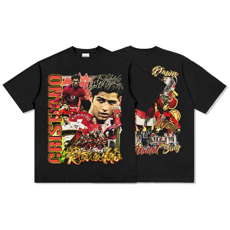 CRISTIANO RONALDO 7 FOOTBALL TEE 2024