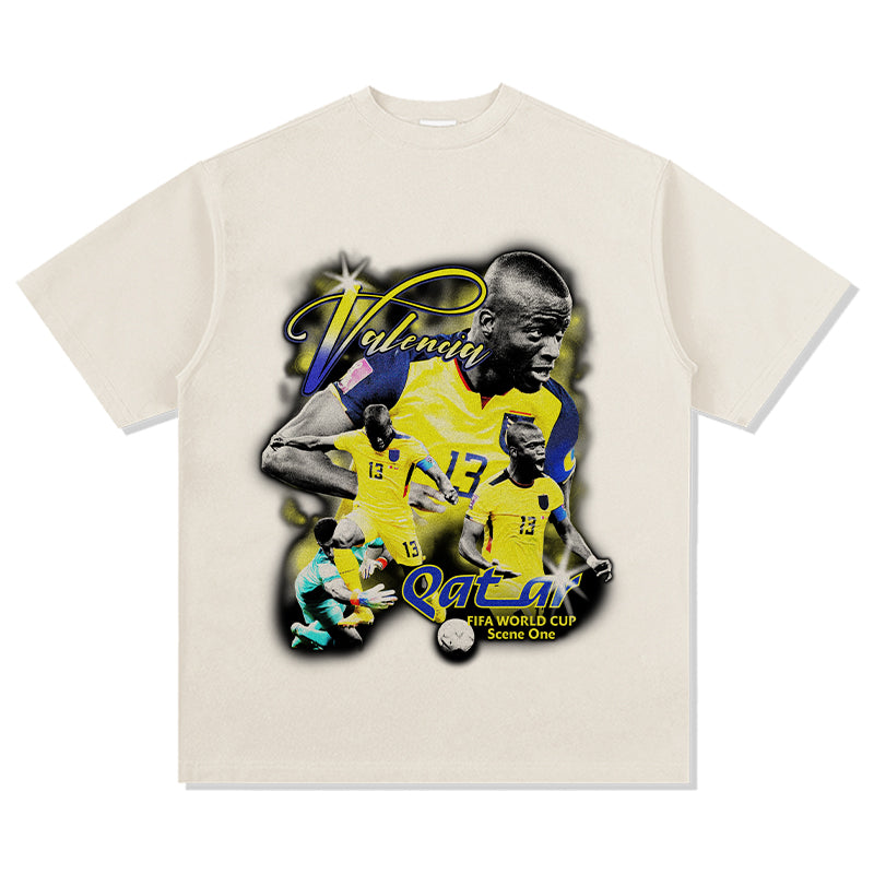 Valencia "Qatar fifa world cup" Tee - view 5