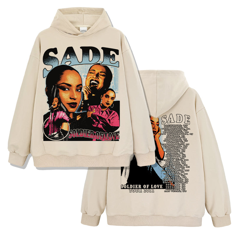 Soldier of Love By Sade Hoodie - view 3