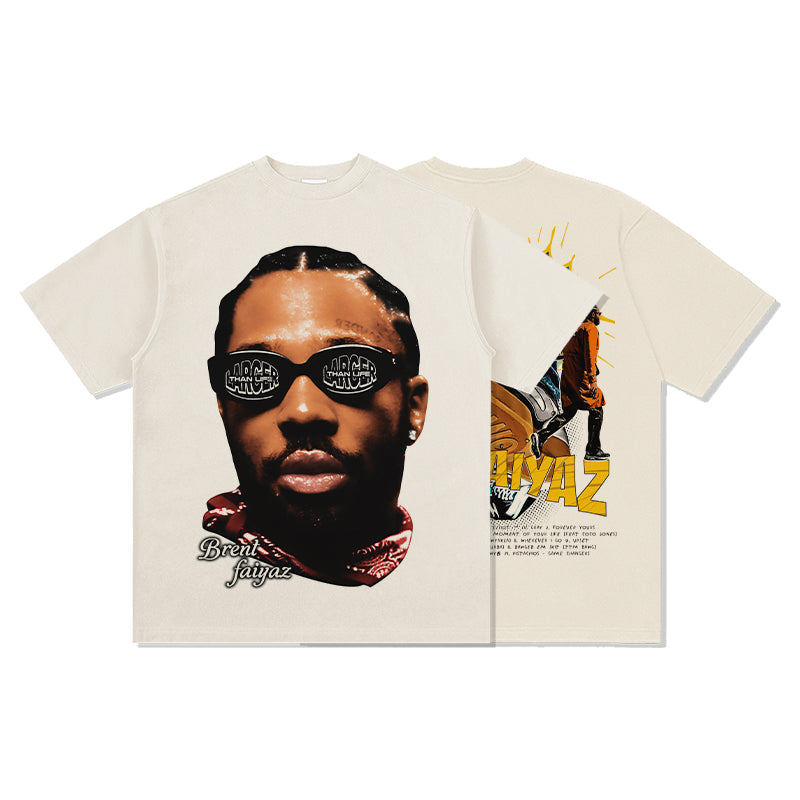 Larger than Life By Brent Faiyaz TEE - view 3
