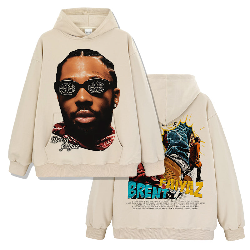 Larger than Life By Brent Faiyaz Hoodie - view 3