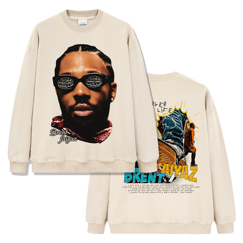 Larger than Life By Brent Faiyaz Sweatshirt - view 3