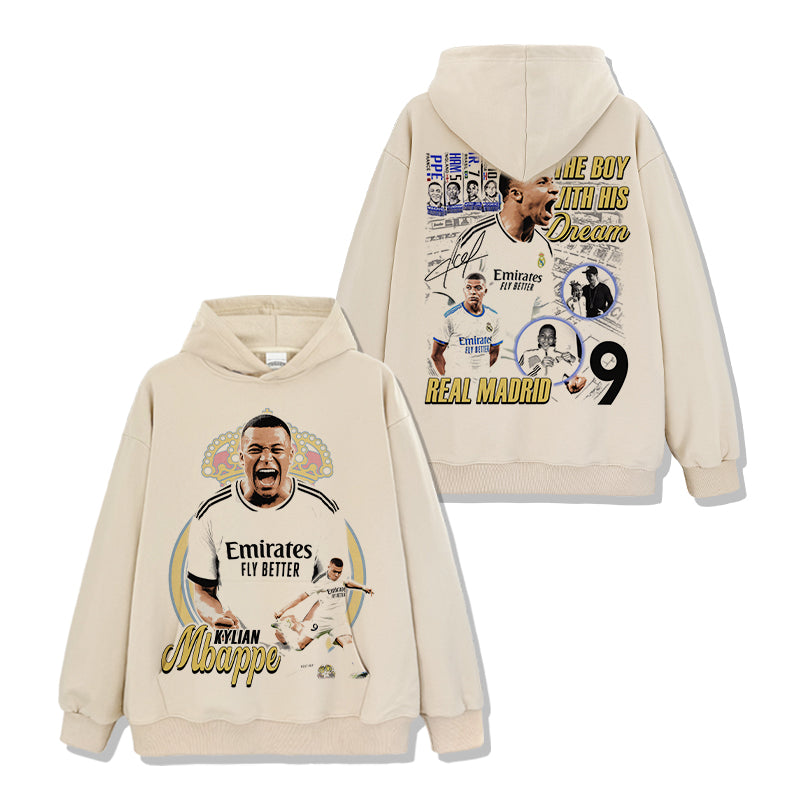 Kylian  Mbappé Real Madrid "Signature" Hoodie