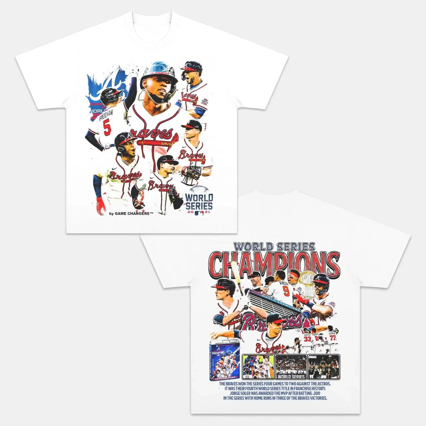 Braves Back Design TEE - view 2