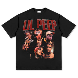 Lil Peep Tee in heavyweight 240gsm cotton