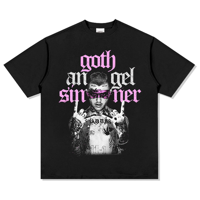 Goth Angel Sinner By Lil Peep Tee